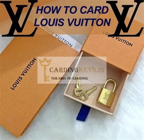 carding louis vuitton|real louis vuitton.